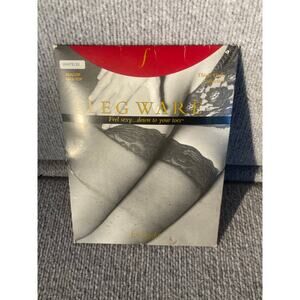 Fredericks of Hollywood  Vintage Thigh Highs White CD/Trans Friendly Store